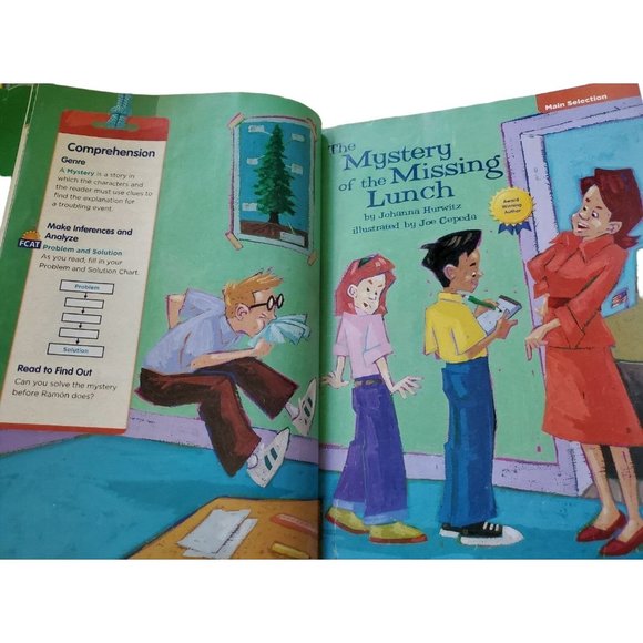 TREASURES Reading/language Arts 4th Grad Education School Book - Picture 9 of 12